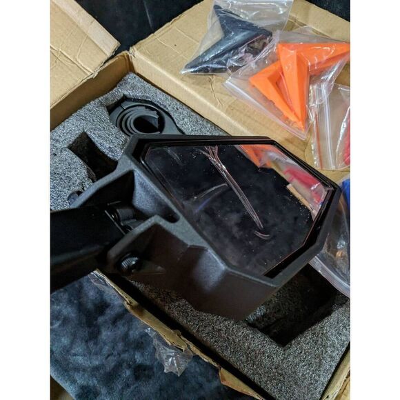 Kemi moto universal side mirror w/ color change arrows. Use w/ any off road,boat - Picture 6 of 10